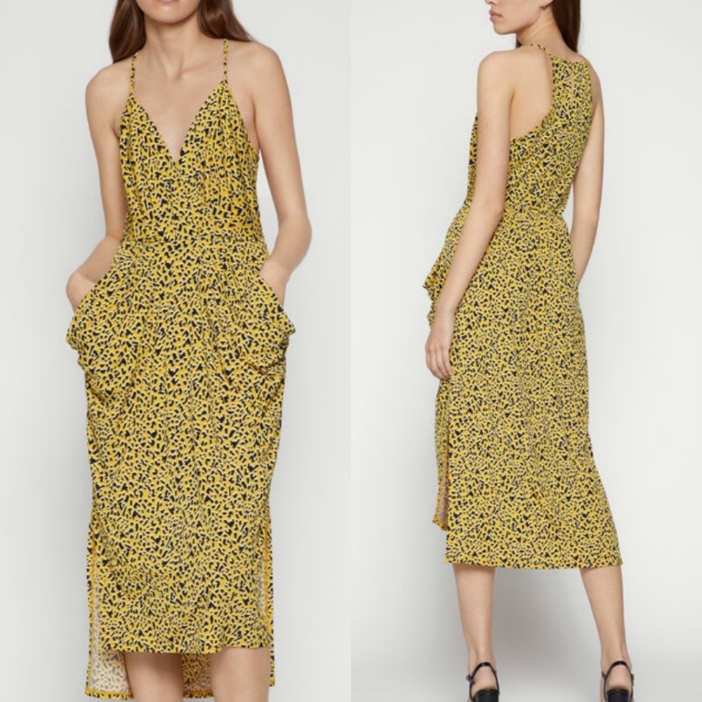 BCBGENERATION MIDI DRESS leopard